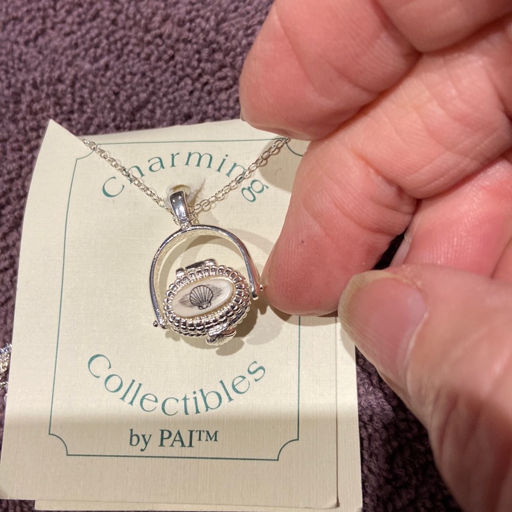 PAI Nantucket Lighthouse Basket Necklace